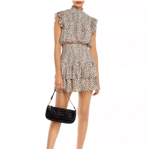 denim mini tube dress English Factory